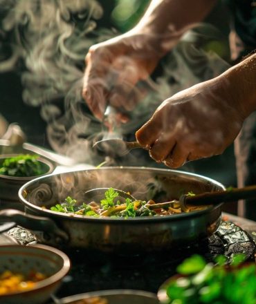 Chef Cooking Dinner free kitchen munnar